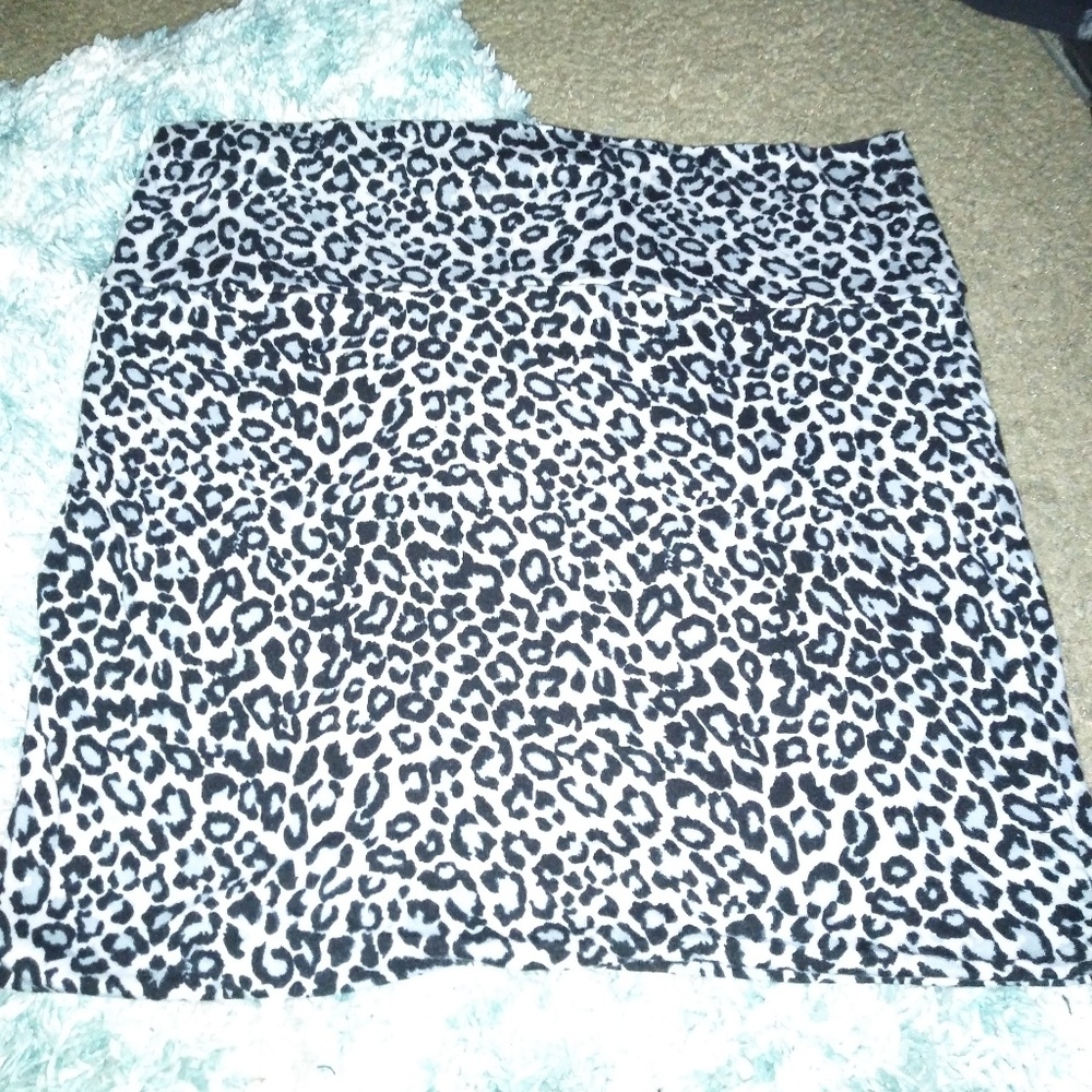 Cheetah Pencil Skirt